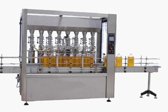 全自動(dòng)油類(lèi)灌裝機(jī)（食品行業(yè)、油類(lèi)或有一定粘稠度的液體）